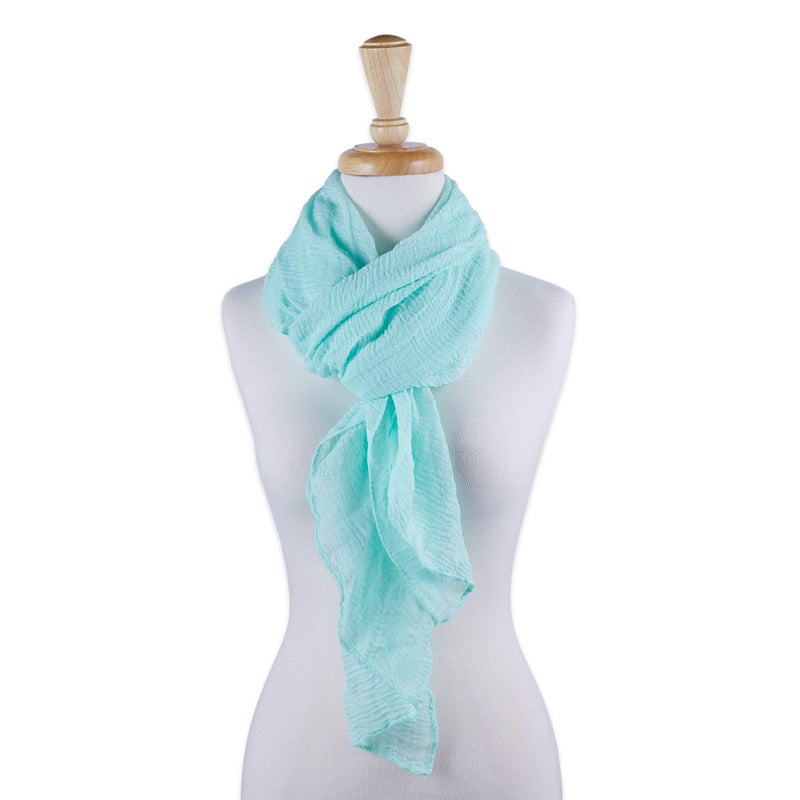 Hadley Wren Women's Lightweight Summer Insect Shield Scarf, Classic Seafoam Green, One Size - Image 2